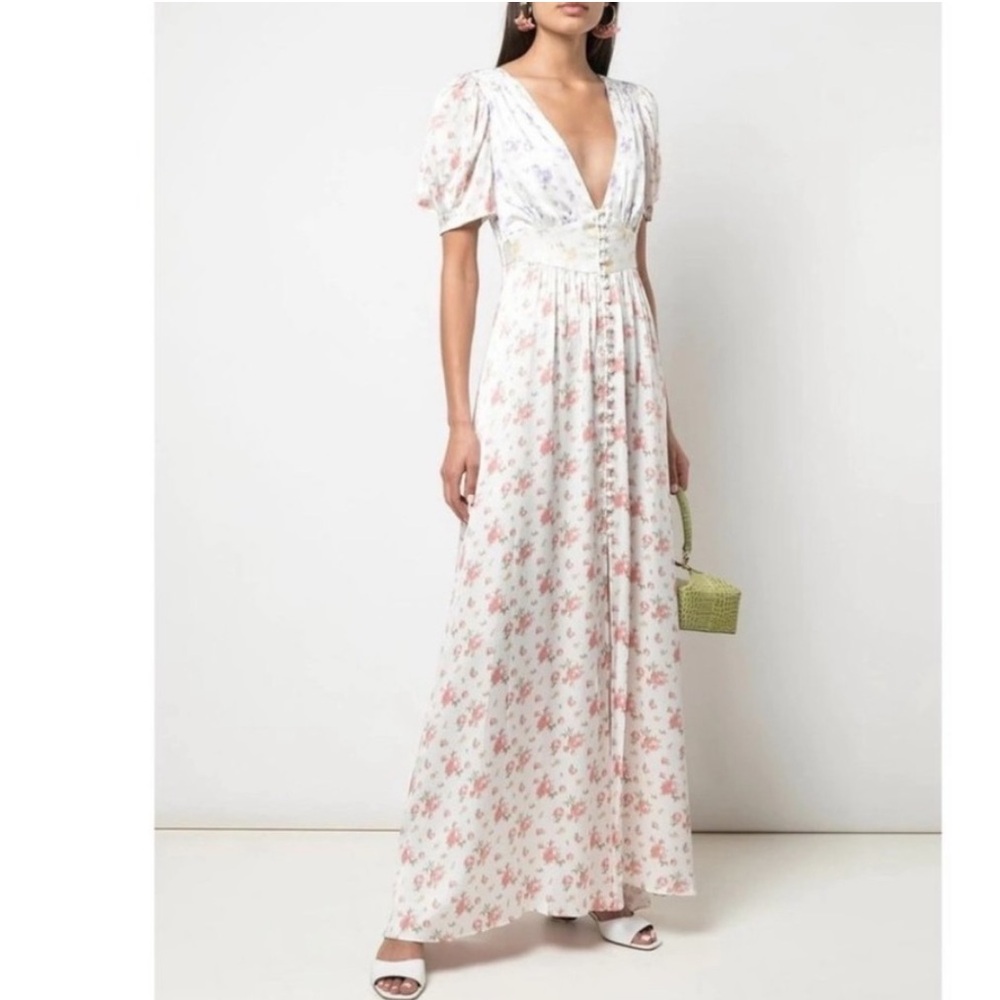 LOVESHACKFANCY Silk Dress